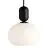 Nordlux Notti 20 Pendelleuchte Glas Schwarz | Geeignet für 1x E27