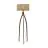 Good&Mojo Stehlampe Java Bambus Braun | Geeignet für 1x E27 