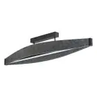 Ledvance Decor Flat Felt Deckenleuchte Grau 23W 800lm - 830 Warmweiß