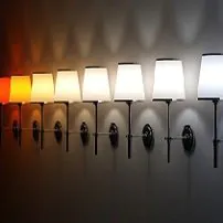 Lampen mit verschiedenen Farbtemperaturen